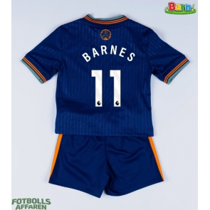 Newcastle United Harvey Barnes #11 Tredjeställ Barn 2025-26 Kortärmad (+ Korta byxor)